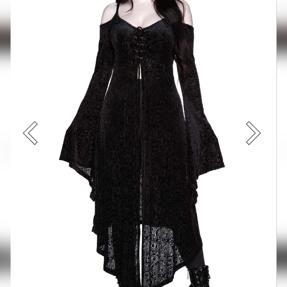 Grateful dread velvet duster